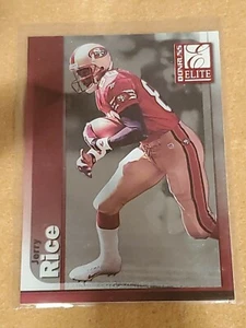 Jerry Rice 1999 Donruss Elite #080 San Francisco 49ers - Imagen 1 de 2