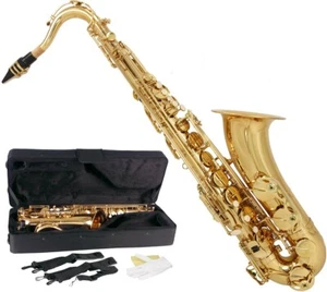 FR Saxophone ténor Bb, B Fis MTST0011G M-tunes - Dorée - Zdjęcie 1 z 12