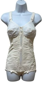 Vintage Playtex I Can’t Believe It’s A Girdle All In One Body Strumpfhalter Tabs 36B - Bild 1 von 17