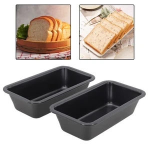 2X Rechteckige Backform Antihaft Laibform/Blechblech/Geb?ck, Kuchen Backform - Bild 1 von 12