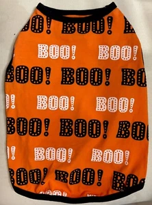 HALLOWEEN “BOO” DOG SHIRT BY MARTHA STEWART - SIZE MEDIUM - Picture 1 of 1