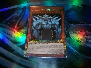 Obelisk the Tormentor 1st Edition Platinum Secret Rare RA04-EN116 Yu-Gi-Oh! - Picture 1 of 1