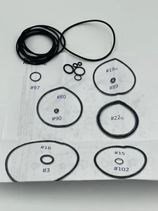 Kit de reparación de juntas tóricas compatible con RIDGID R350RHE - Imagen 1 de 3