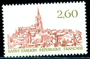 1981 Saint- Emilion City Landscape,Tourism,The Monolithic Church,France,2287,MNH - Picture 1 of 1