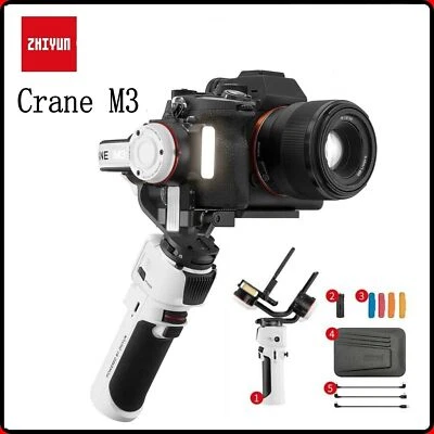 ZHIYUN Crane M3 Handheld 3-Axis Gimbal Stabilizer for Mirrorless Camera Gopro - Bild 1 von 4