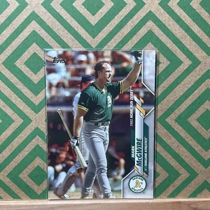 Mark McGwire Topps 2020 Update HRB 1992 MLB Athletics # U-296 - Picture 1 of 2