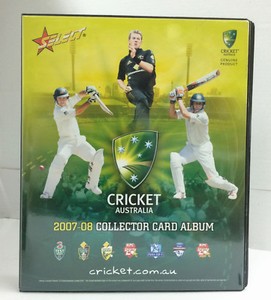 2007-08 Select Cricket Trading Card Official Album ( No Pages)