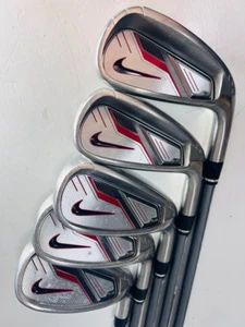 NIKE SLINGSHOT 6.0 Iron Set of 5 5-6-8-9-S Graphite Flex Uniflex Right Handed - Picture 1 of 6