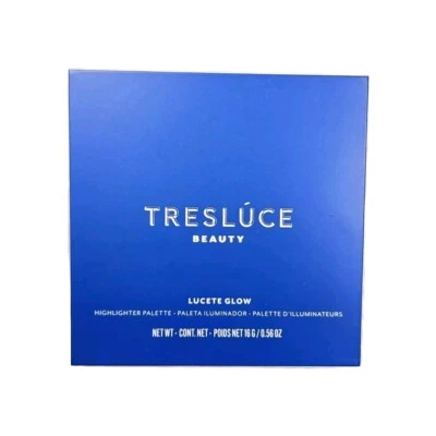 Tresluce Beauty Highlighter Quad Palette LUCETE GLOW .56oz/16g Full Size Lucette - Image 1 of 4