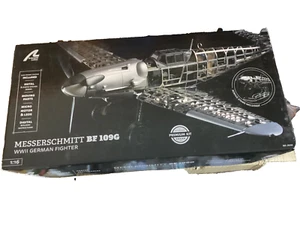 Artesania Latina Messerschmitt Bf109G 1:16 Metal & Plastic Model Plane Kit 20356 - Picture 1 of 3