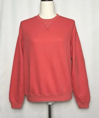 American Eagle Women’s Relaxed Crew Neck Sweatshirt Color Red Size XXS - Image 1 of 4