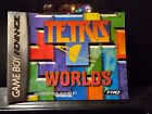 Livret d'instructions manuel Tetris Worlds GBA uniquement