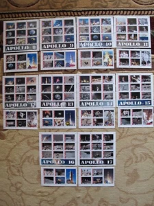 US LUNAR PROGRAM APOLLO 8 - 17 Set Lot KOSMOS AZERBAIDZAN ac - Picture 1 of 6