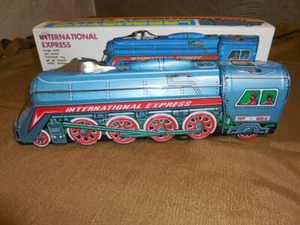 INTERNATIONAL EXPRESS LARGE SCALE ALL-METAL FRICTIONAL LOCMOTIVE MF-804 - Picture 1 of 12