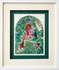 Marc Chagall Lithographie Limitierte Auflage " Gad " + Katze .Ref.c49 W/Gallerie