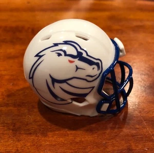 Boise State Broncos white custom pocket pro helmet - Picture 1 of 3