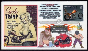 2006 1970 CHOPPER (4087) - Unknown-Maker CYCLE TRAMP FDC NW691 - Picture 1 of 1