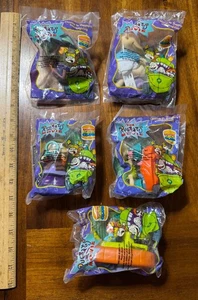 Menge 5 1998 Rugrats Film Burger King Kinder Mahlzeit Spielzeug Aqua Reptar Shirley Phil - Bild 1 von 2