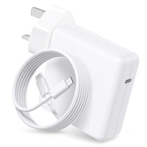 100W USB C Schnell Ladegerät kompatibel mit MacBook Air Pro mit 1,8m Kabel - Bild 1 von 7