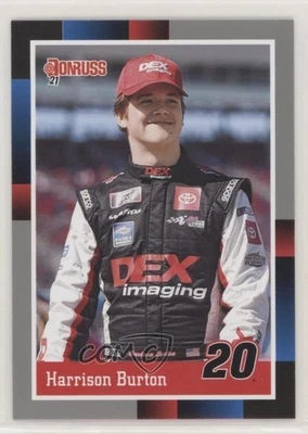 2021 Panini Donruss NASCAR Retro 1988 Silver Harrison Burton #179 - Image 1 of 2