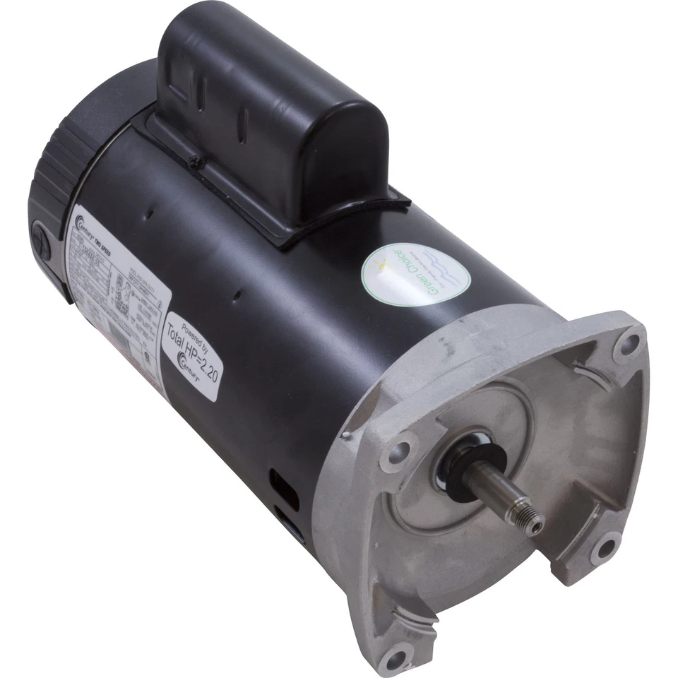 Motor, Century,1.5hp,230v,2-Spd,56Yfr, SQFL,EE - Image 1 of 1