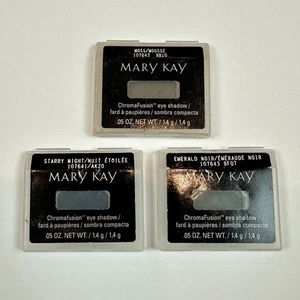 Lot of 3 Mary Kay ChromaFusion Eye Shadow Emerald Moss Starry Night - Picture 1 of 2
