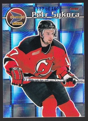 2000-01 Pacific Prism Petr Sykora New Jersey Devils #84 Holographic Mirror /160 - Image 1 of 2
