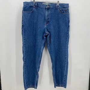 Pantalones de mezclilla Harley Davidson bolsillos rectos lisos medianos azules talla 42x30 para hombre - Imagen 1 de 10