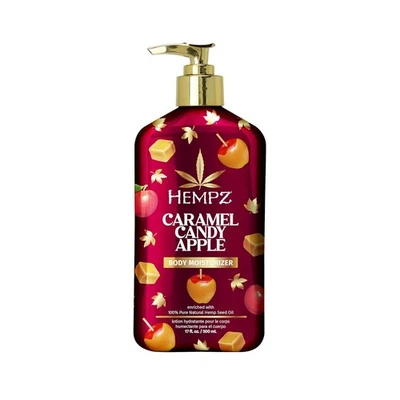 Hempz Caramel Candy Apple Body Lotion 17 oz – Hydrating Fall & Winter Skin Care - Image 1 of 4