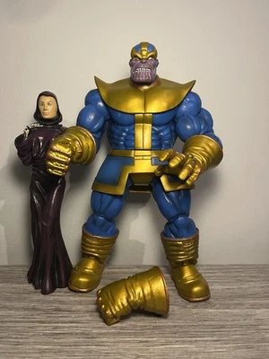 Figura Marvel Diamond Select Thanos y la Muerte 7" 2005 Suelta Completa  Foto 1 de 4