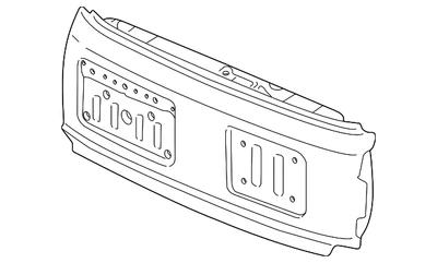 Puerta genuina Honda 68700-S10-A91ZZ Foto 1 de 2
