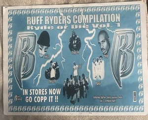 Vintage Ruff Ryders Touring Poster From Mid 1990’s - Measures 24”x19” - Picture 1 of 5