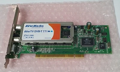 AverMedia AverTV DVB-T 771 PCI TV Tuner card with S-Video input - Image 1 of 2