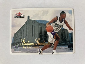 2001-02 Fleer Platinum Stadium Standouts #15SS Ray Allen Bucks - Picture 1 of 2