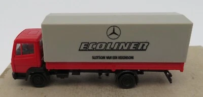B MICRO HERPA HO 1/87 Camion MB MERCEDES SK ECOLINER Senza Scatola Occasione - Immagine 1 di 4