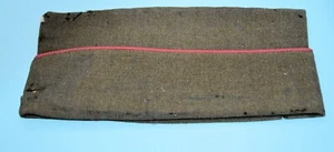 Vintage unknown era US Army Military Wool Garrison Cap MOTH DAMAGE - Picture 1 of 4