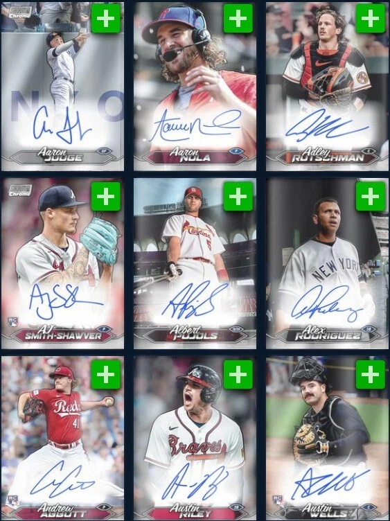 [DIGITAL] Topps Bunt - Stadium Club 24 S1 - Chrome Signature - Pick - Image 1 of 1