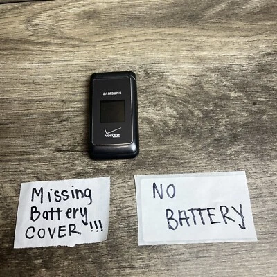 Samsung Verizon Wireless SCH-U320 Flip Cell Phone ⚠️NO BATTERY ⚠️ - Image 1 of 4