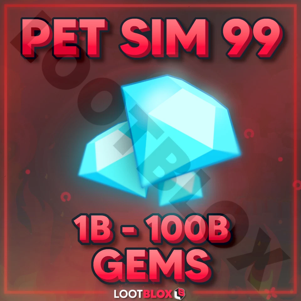 PS99 💎 Gems 2B-100B | PS99 Diamonds Quick Trusted Seller - Image 1 of 1