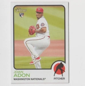 (10) Joan Adon 2022 TOPPS HERITAGE HIGH NUMBER ROOKIE LOT #688 NATIONALS - Picture 1 of 1