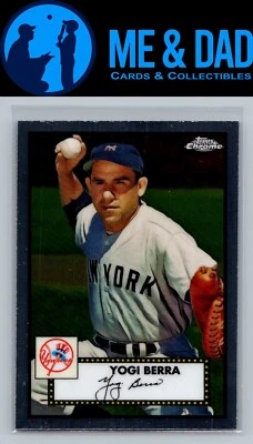 2021 Topps Chrome Platinum Anniversary #473 Yogi Berra - Image 1 of 2