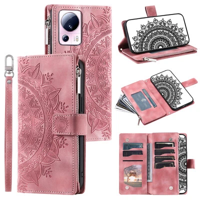 Zip Wallet Case For Motorola Moto G72 G73 Shockproof Leather Holder Phone Cover - Image 1 of 4