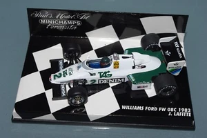 Minichamps F1 1/43 WILLIAMS FORD FW08C - JAQUES LAFITTE - 1983 - Picture 1 of 1
