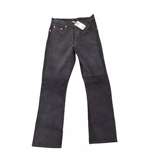 Lucky Brand Wildlederhose Größe 12 schwarz Hose neu mit Etikett - Bild 1 von 15