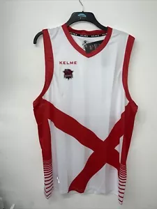 Baskonia Basketball Jersey Kelme Small New With Tags - Picture 1 of 6