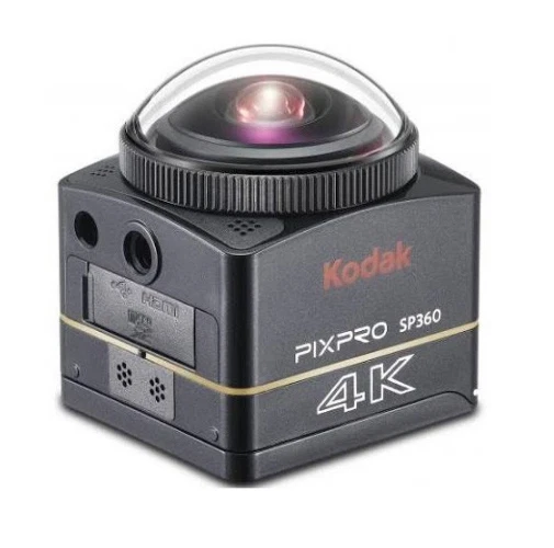 Kodak SP360 4K Camcorder -  Black (Dual PRO Pack) - Image 1 of 1