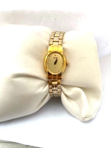 Seiko Womens Vintage Slim 30 MT WR Quartz Gold Plated Bracelet Watch IN00-5A50 - Picture 1 of 12