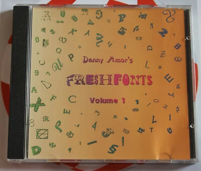 CD Danny Amor's FreshFonts Volume 1 (Amiga, 1994, Jewel-Case) - Bild 1 von 4