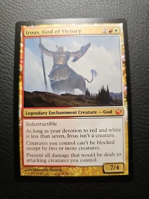 MTG Iroas, God of Victory Journey into Nyx 150/165 Regular Mythic - Image 1 of 2