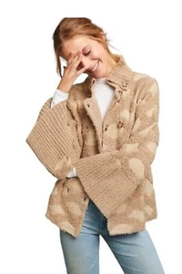Cárdigan Anthropologie Intarsia Manchado Talla XL - Imagen 1 de 13